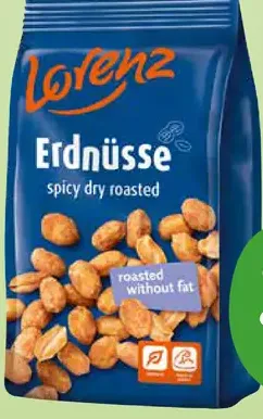 Lorenz oriešky pikantné, pražené arašidy