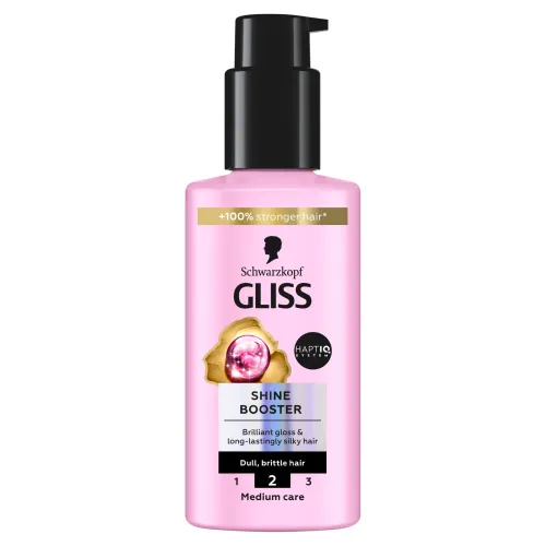 Schwarzkopf Gliss Liquid Silk Shine Booster pre matné, lámavé vlasy