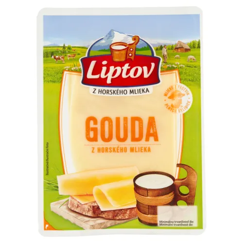 Liptov Gouda - porciované plátky