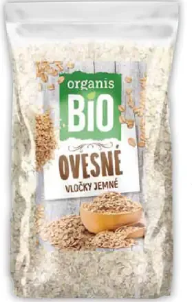 Organis Bio ovsené vločky jemné