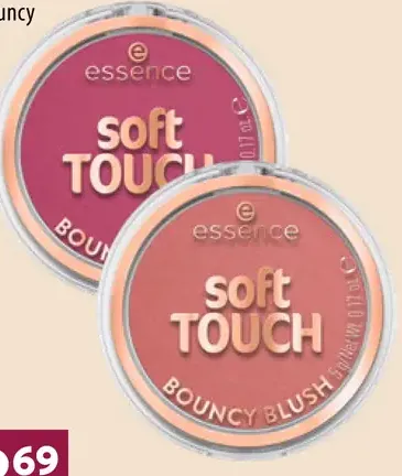 Essence Soft Touch Bouncy matná lícenka, rôzne odtiene