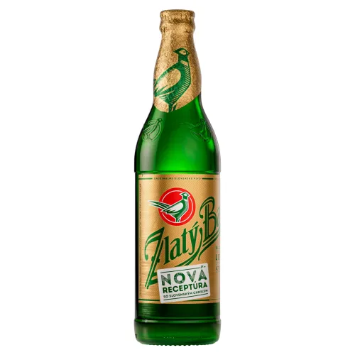 Zlatý Bažant 12% pivo svetlý ležiak