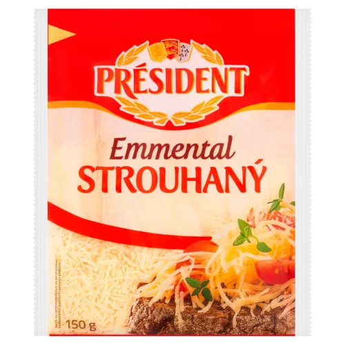 Président Emmental strúhaný