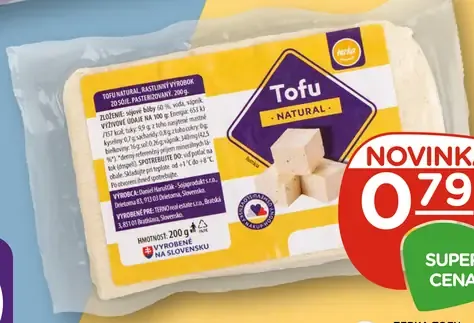 Terka tofu natural