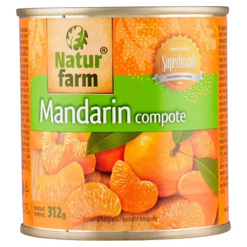 Natur Farm Mandarínky v sladkom náleve