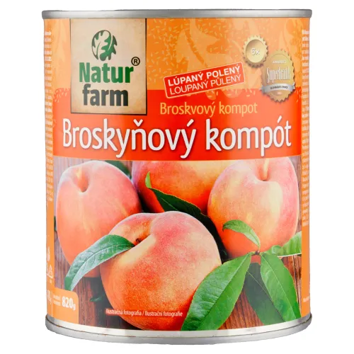 Natur Farm Broskyňový kompót