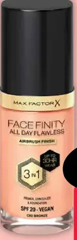 Max Factor Facefinity All Day Flawless 3v1 make-up