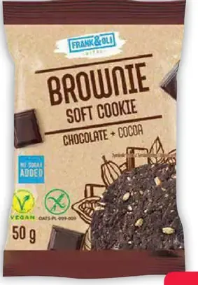 Frank&Oli Brownie Soft Cookie čokoláda a kakao
