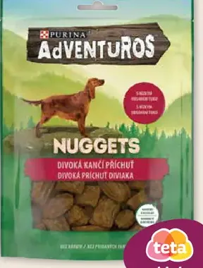 Purina Adventuros Nuggets krmivo pre psy