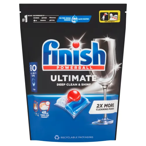 Finish Powerball Ultimate All in 1 Regular kapsuly do umývačky riadu