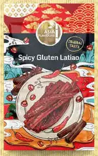 Asia Flavours pochúťka sladko-pálivá Spicy Gluten Latiao
