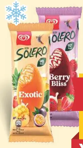 Solero nanuk – Exotic, Berry Bliss