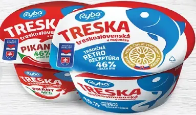 Ryba Treska treskoslovenská v majonéze – Tradičná retro receptúra