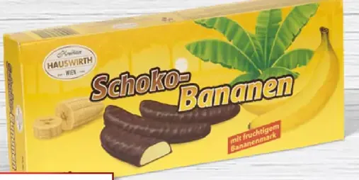 Hauswirth banány v čokoláde