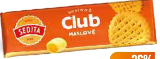 Sedita Rodinné Club maslové sušienky