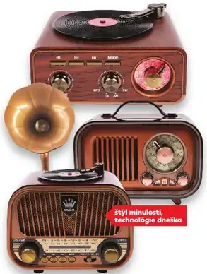 Retro rádio Funny MD-1316BT