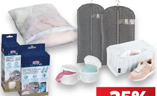 Sortiment na pranie, sušenie a organizovanie