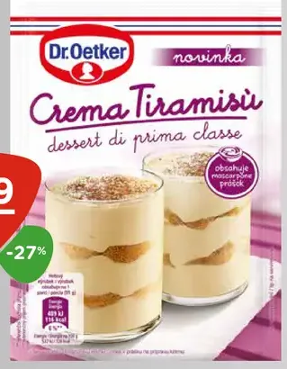 Dr. Oetker Crema Tiramisù