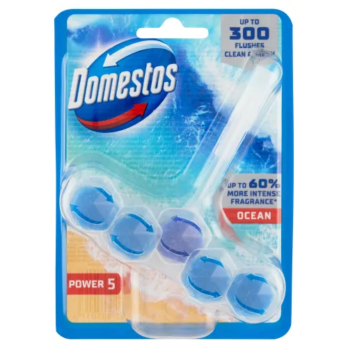 Domestos Power 5 Ocean tuhý WC blok