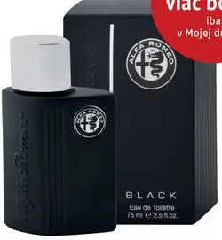 Alfa Romeo Black pánska toaletná voda