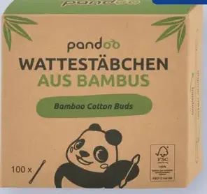 Pando bambusové vatové tyčinky do uší