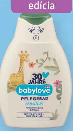 Babylove sensitive detský ošetrujúci kúpeľ