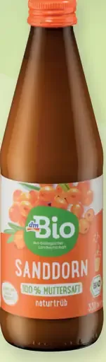 DmBio ovocná šťava – Sanddorn