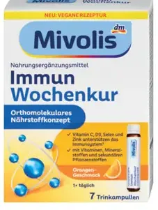 Mivolis Immun Wochenkur kúra na podporu imunity v ampulkách