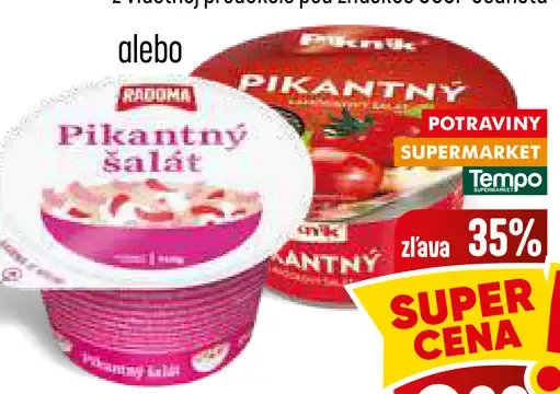 Radoma šalát pikantný