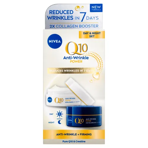 Nivea Q10 Power Denný a nočný krém proti vráskam 2 x