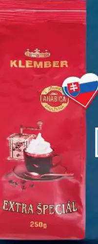 Klember mletá káva Extra Špeciál
