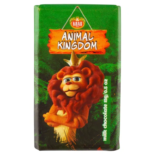 Kraš Animal Kingdom mliečna čokoláda