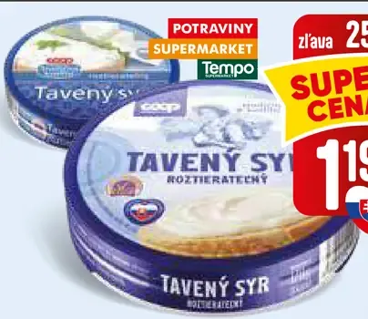 Tradičná kvalita Tavený syr črievko – 2 druhy