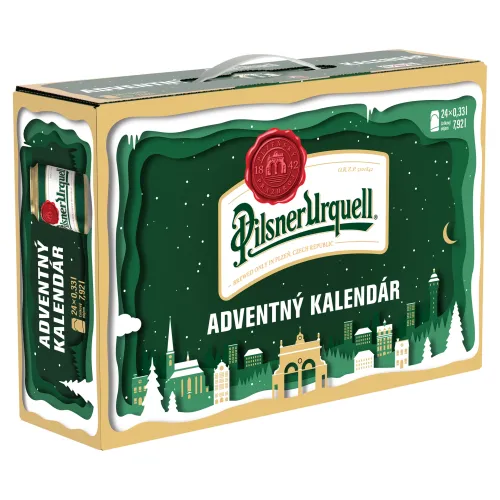 Pilsner Urquell Adventný kalendár 24 x(7,92 l)