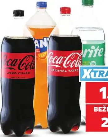 Coca-Cola, Fanta a Sprite limonáda, rôzne druhy