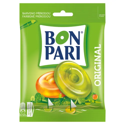 BON PARI Originál cukríky s ovocnými príchuťami