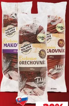 NelaPek Exclusive makový závin