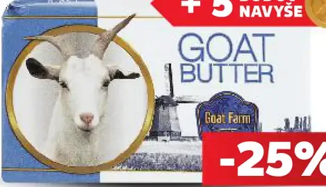 Goat Farm Kozie maslo 82 %