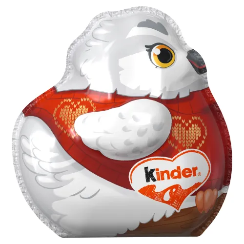 Kinder Sladká figúrka obalená v jemnej mliečnej čokoláde