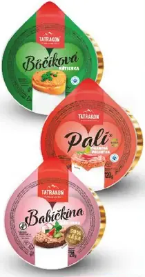 Tatrakon nátierky – Bôčiková, Pali pikantná pečeňová, Babičkina