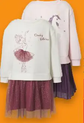 Lupilu dievčenské teplákové šaty