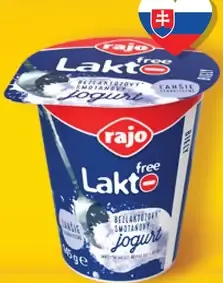 Rajo bezlaktózový jogurt biely