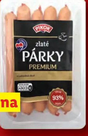 Pikok Zlaté párky Premium