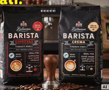Bellarom Barista zrnková káva – Espresso, Crema