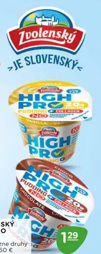 Zvolenský High Pro pudding