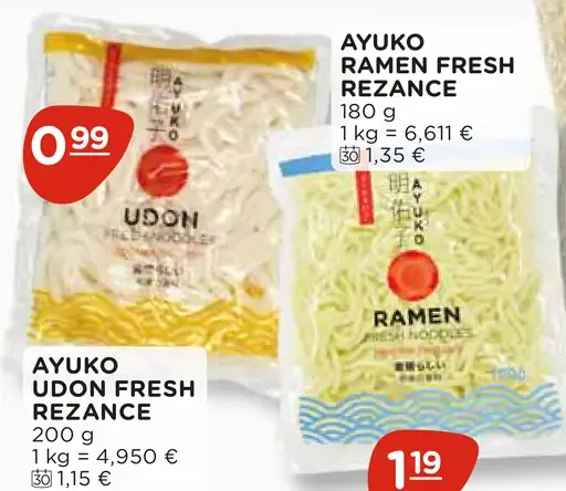 AYUKO Ramen fresh rezance