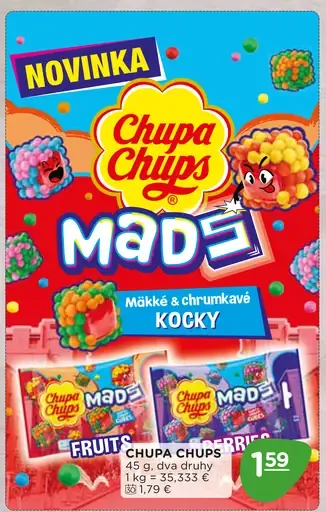 Chupa Chups Made Kocky, Fruits a Berry