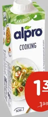 Alpro Cooking na varenie rôzne druhy