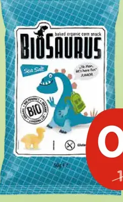 Bio Biosaurus snack, vybrané druhy