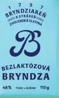 Bryndziaren a syráreň Zvolenská Slatina bezlaktózová bryndza
